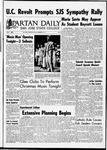 Spartan Daily, December 2, 1966 by San Jose State University, School of Journalism and Mass Communications