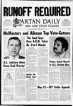 Spartan Daily, May 1, 1969 by San Jose State University, School of Journalism and Mass Communications