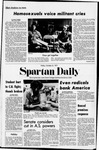 Spartan Daily, October 8, 1971 by San Jose State University, School of Journalism and Mass Communications