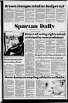 Spartan Daily, April 24, 1975 by San Jose State University, School of Journalism and Mass Communications