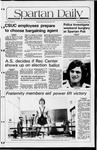 Spartan Daily, November 4, 1981 by San Jose State University, School of Journalism and Mass Communications