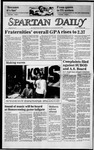Spartan Daily, October 5, 1984 by San Jose State University, School of Journalism and Mass Communications