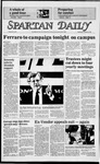 Spartan Daily, October 24, 1984 by San Jose State University, School of Journalism and Mass Communications