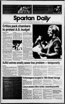 Spartan Daily, April 20, 1989 by San Jose State University, School of Journalism and Mass Communications