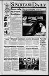 Spartan Daily, October 12, 2001