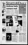 Spartan Daily, October 16, 2001 by San Jose State University, School of Journalism and Mass Communications